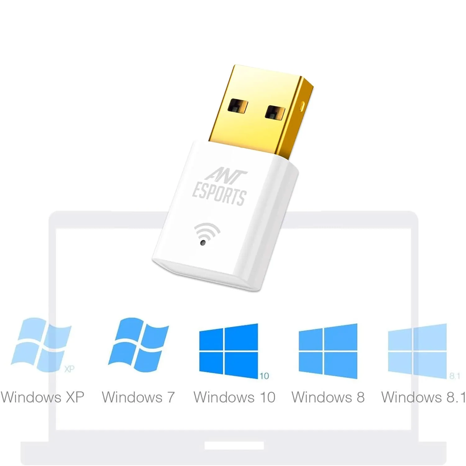 Ant Esports USB To Wi-Fi Dongle Adapter 300 Mbps AE300D view 4